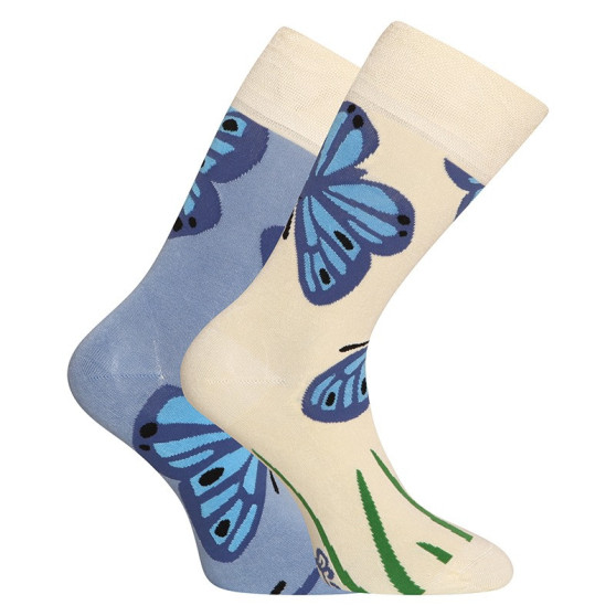 Lustige Bambussocken Dedoles Blauer Schmetterling (D-U-SC-RS-C-B-1554)