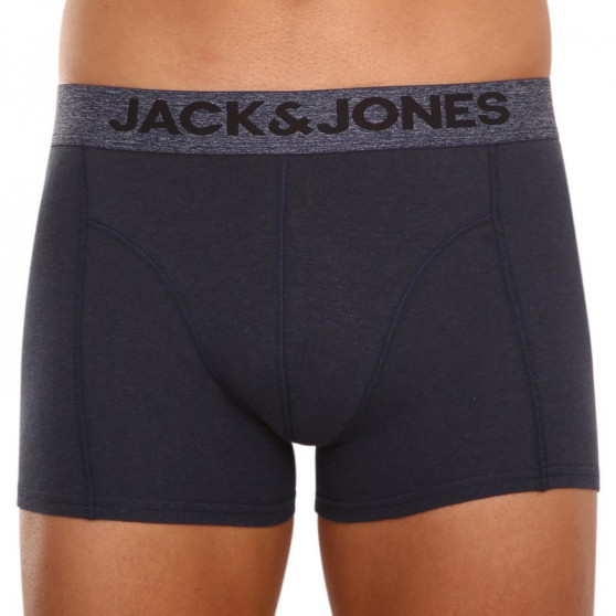 3PACK Herren klassische Boxershorts Jack and Jones mehrfarbig (12184161 - Navy blazer/blue)