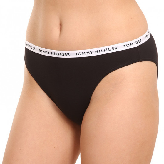 3PACK Damen Unterhosen Tommy Hilfiger schwarz (UW0UW02828 0R7)