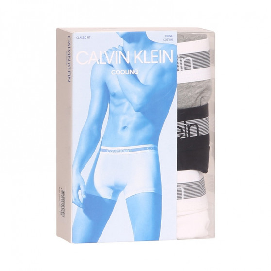 3PACK Herren klassische Boxershorts Calvin Klein mehrfarbig (NB1799A-MP1)