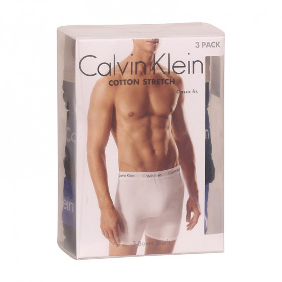 3PACK Herren Klassische Boxershorts Calvin Klein mehrfarbig (NB1770A-6W2)