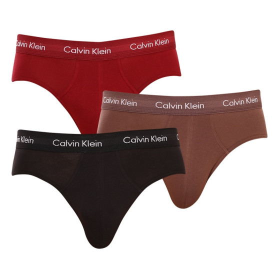 3PACK Herren Slips Calvin Klein mehrfarbig (U2661G-6F9)