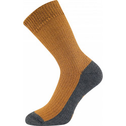 Warme Socken von Boma braun(Sleep-brown)