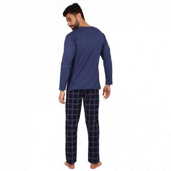 Schlafanzug für Männer Cornette Utah blau (113/220)
