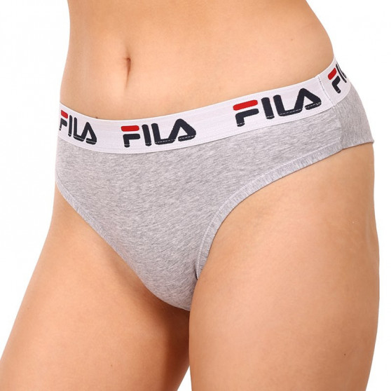 Brazil-Slips für Damen Fila grau (FU6067-400)