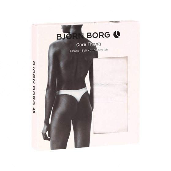 2PACK Damen Tangas Bjorn Borg weiß (10000162-MP002)