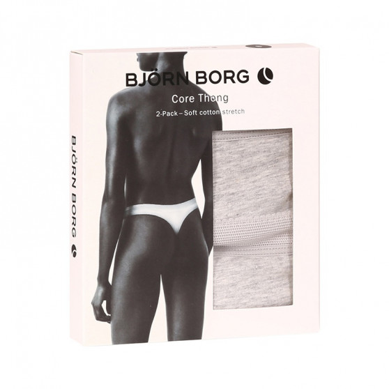 2PACK Damen Tangas Bjorn Borg grau (10000162-MP003)