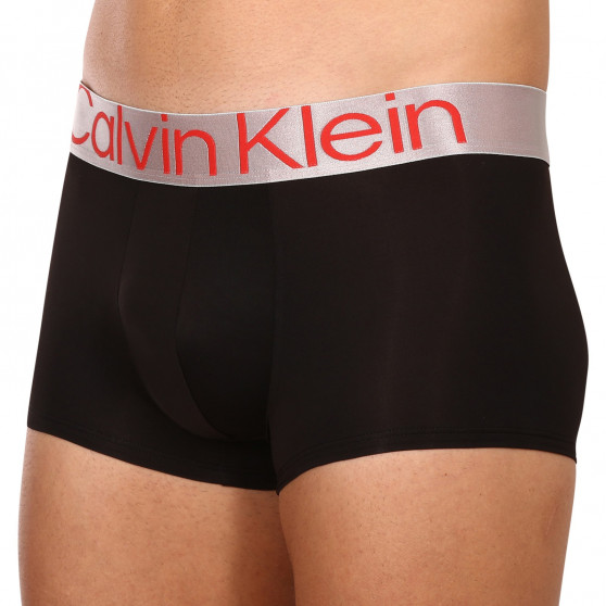 3PACK Herren Klassische Boxershorts Calvin Klein schwarz (NB3074A-6J4)