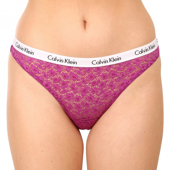 3PACK Brazil-Slips für Damen Calvin Klein mehrfarbig (QD3925E-6VY)