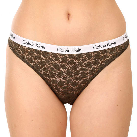 3PACK Brazil-Slips für Damen Calvin Klein mehrfarbig (QD3925E-6VY)