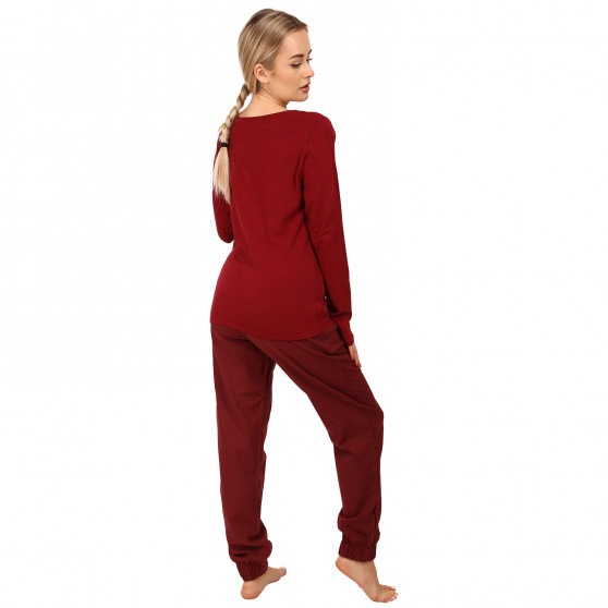 Damen-Schlafanzug Calvin Klein rot (QS6579E-TX4)