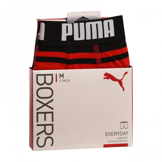 2PACK Herren Klassische Boxershorts Puma mehrfarbig (601015001 786)