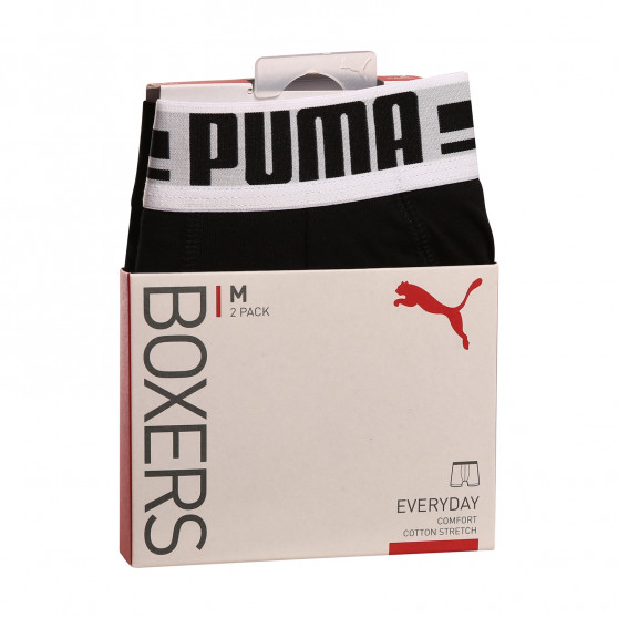 2PACK Herren Klassische Boxershorts Puma schwarz (651003001 200)