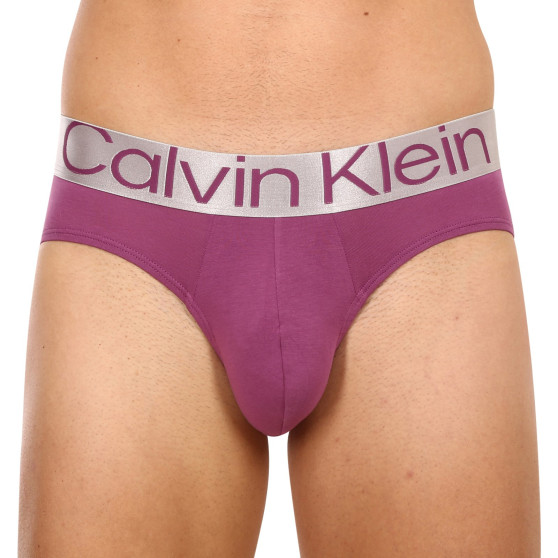 3PACK Herren Slips Calvin Klein mehrfarbig (NB3129A-C7Y)