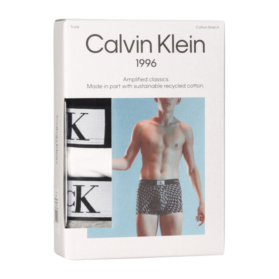 3PACK Herren Klassische Boxershorts Calvin Klein mehrfarbig (NB3528A-6H3)