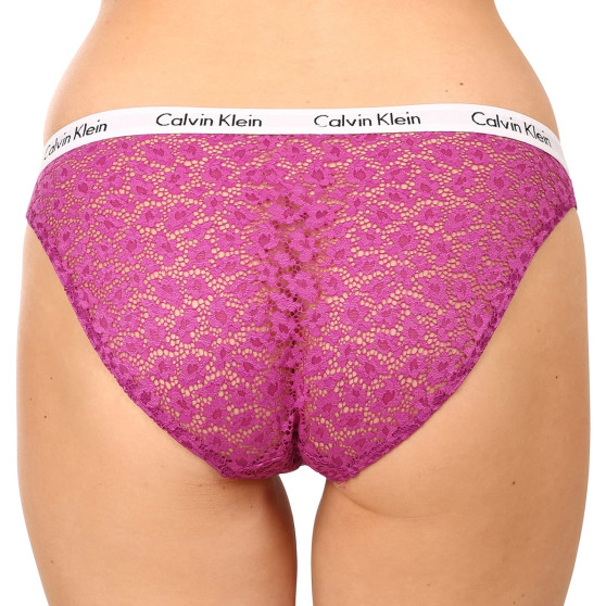 3PACK Damen Slips Calvin Klein Übergröße mehrfarbig (QD3975E-6VY)