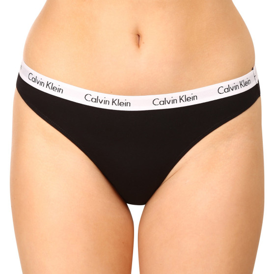5PACK Damen Slips Calvin Klein mehrfarbig (QD3586E-E6T)
