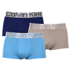 3PACK Herren klassische Boxershorts Calvin Klein mehrfarbig (NB3074A-1EE)