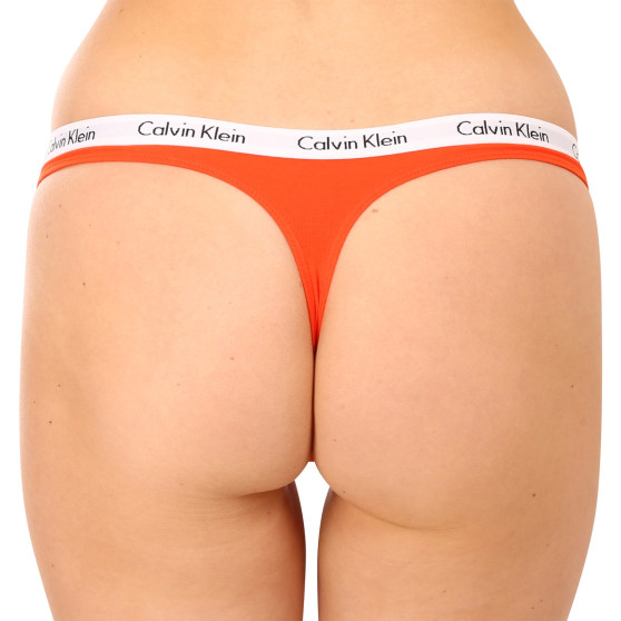 5PACK Damen Tangas Calvin Klein mehrfarbig (QD3585E-BNG)