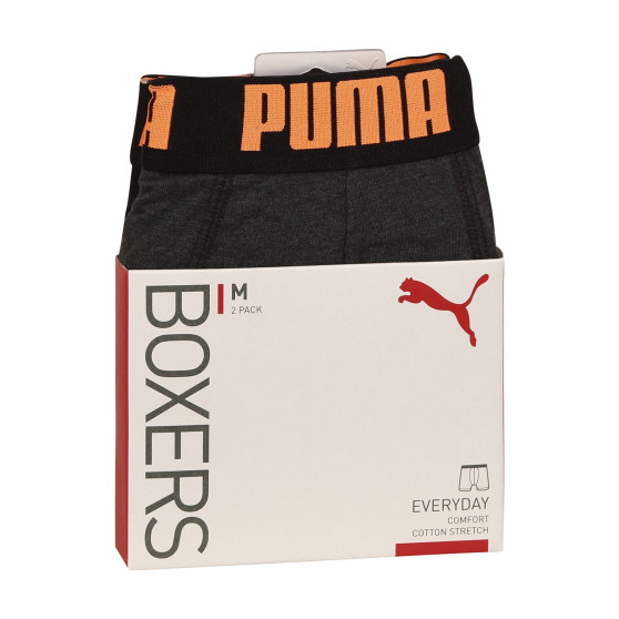 2PACK Herren Klassische Boxershorts Puma schwarz (521015001 049)