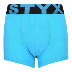 Boxershorts für Kinder Styx Sport elastisch hellblau (GJ1169)