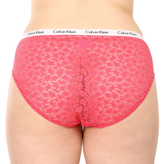 3PACK Damen Slips Calvin Klein Übergröße mehrfarbig (QD3975E-BP3)