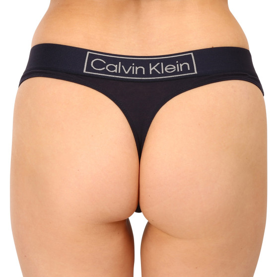 Damen Tangas Calvin Klein dunkelblau (QF6774E-CHW)