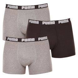 3PACK Herren Klassische Boxershorts Puma mehrfarbig (701206546 004)