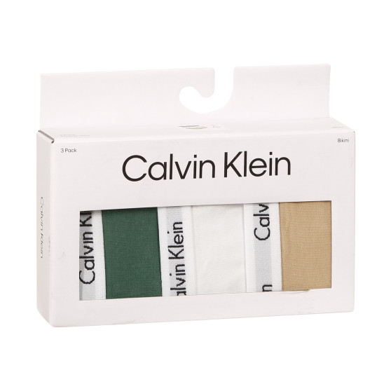 3PACK Damen Slips Calvin Klein mehrfarbig (QD3588E-BP4)