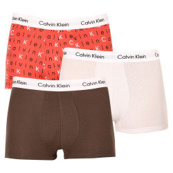 3PACK Herren Klassische Boxershorts Calvin Klein mehrfarbig (U2664G-CA5)