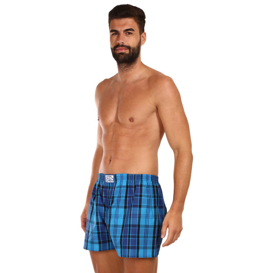 Herren Boxershorts Styx klassischer Gummizug mehrfarbig (A1005)