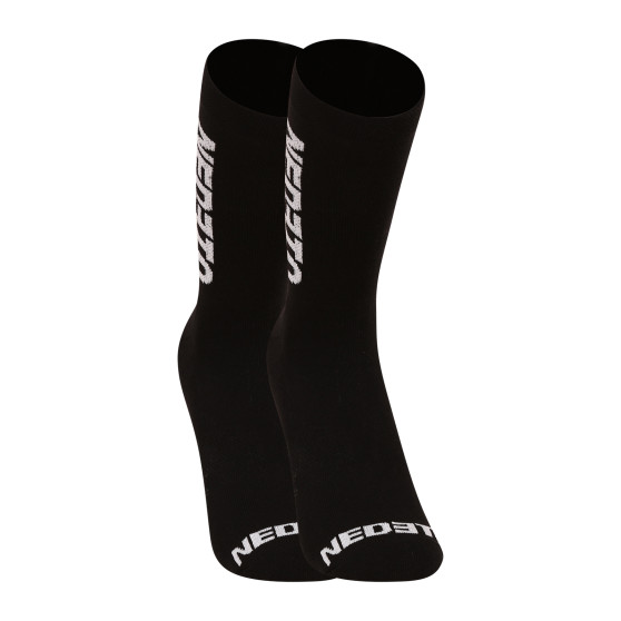 7PACK Socken Nedeto lang schwarz (7NDTP001-brand)
