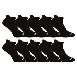 10PACK Socken Nedeto kurz schwarz (10NDTPN001-brand)