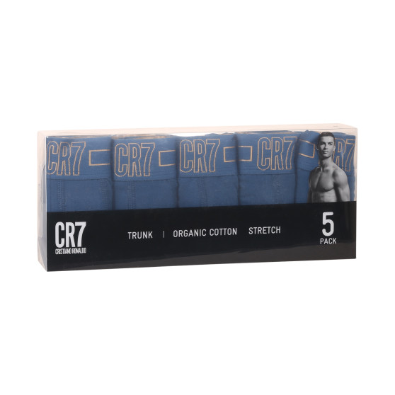 5PACKHerren Klassische Boxershorts CR7 blau (8106-49-2404)