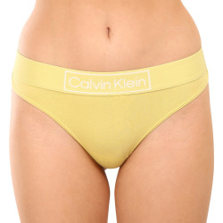 Damen Tangas Calvin Klein gelb (QF6774E-9LD)