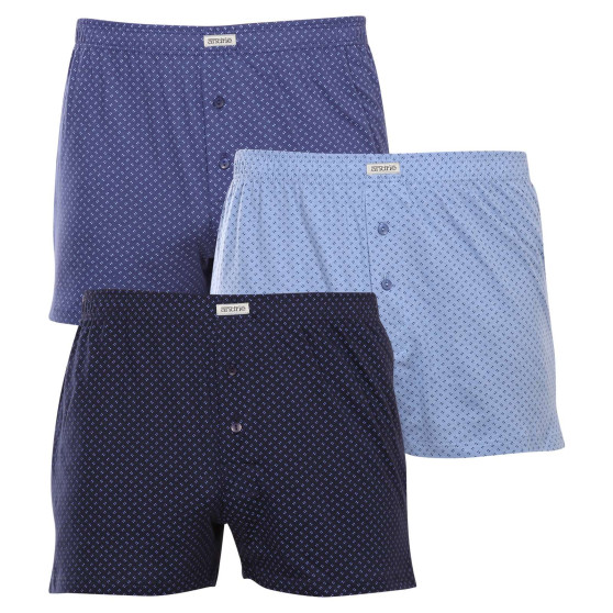 3PACK Herren Boxershorts Andrie mehrfarbig (PS 5739)