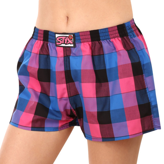 Damen Boxershorts Styx klassischer Gummizug mehrfarbig (K1008)