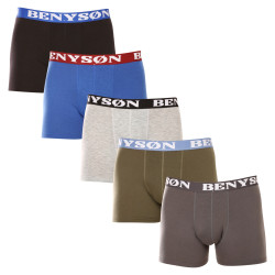 5PACK Herren Klassische Boxershorts Benysøn mehrfarbig (4002)