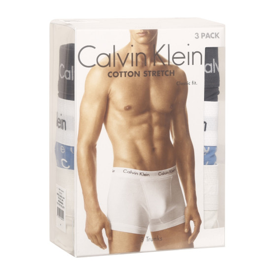3PACK Herren Klassische Boxershorts Calvin Klein mehrfarbig (U2662G-H4Y)