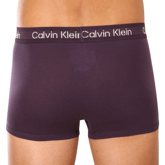 3PACK Herren Klassische Boxershorts Calvin Klein mehrfarbig (NB3705A-FZ4)