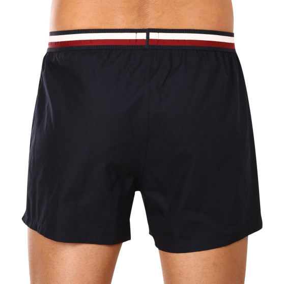 3PACK Herren Boxershorts Tommy Hilfiger dunkelblau (UM0UM03121 0XO)