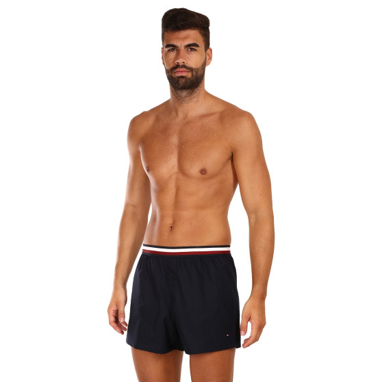 3PACK Herren Boxershorts Tommy Hilfiger dunkelblau (UM0UM03121 0XO)