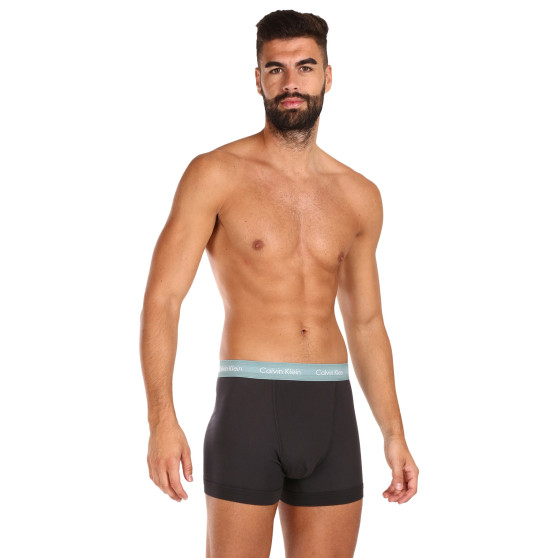 3PACK Herren Klassische Boxershorts Calvin Klein schwarz (U2662G-H53)