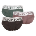 3PACK Herren Slips Calvin Klein mehrfarbig (NB3073A-GIA)