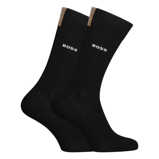 3PACK Socken BOSS lang schwarz (50491198 001)