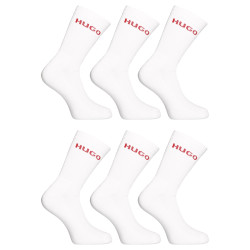 6PACK Socken HUGO lang weiß (50510187 100)