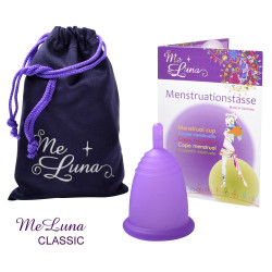 Menstruationstasse Me Luna Classic L mit Stiel lila (MELU041)