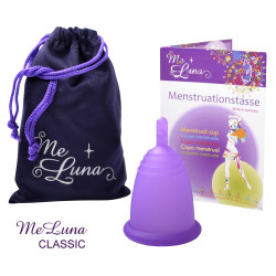 Menstruationstasse Me Luna Classic XL mit Stiel lila (MELU042)