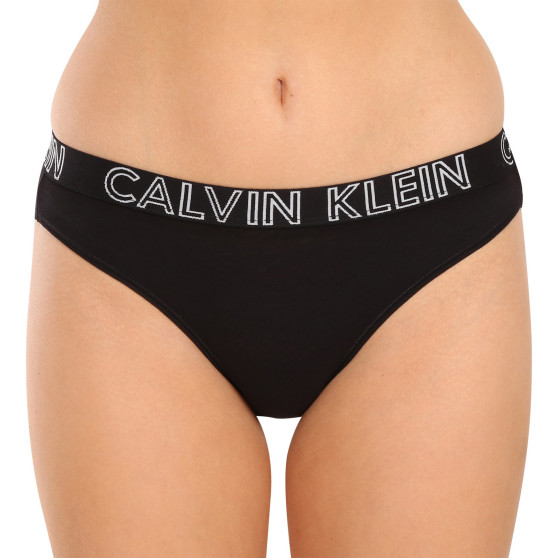 Damen Slips Calvin Klein schwarz (QD3637E-001)