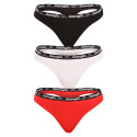 3PACK Damen Tangas Gianvaglia mehrfarbig (820)